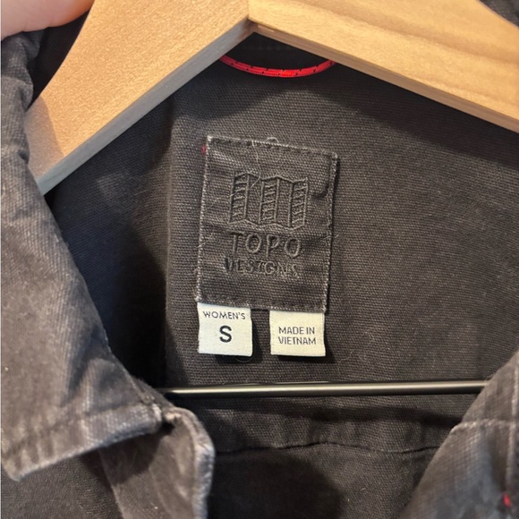 Topo Designs Dirt Jacket - Black / S 🖤 - Picture 3 of 11